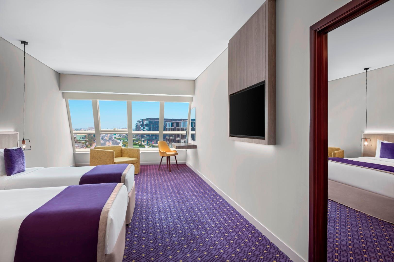 Leva Hotel Mazaya Centre Dubai Esterno foto