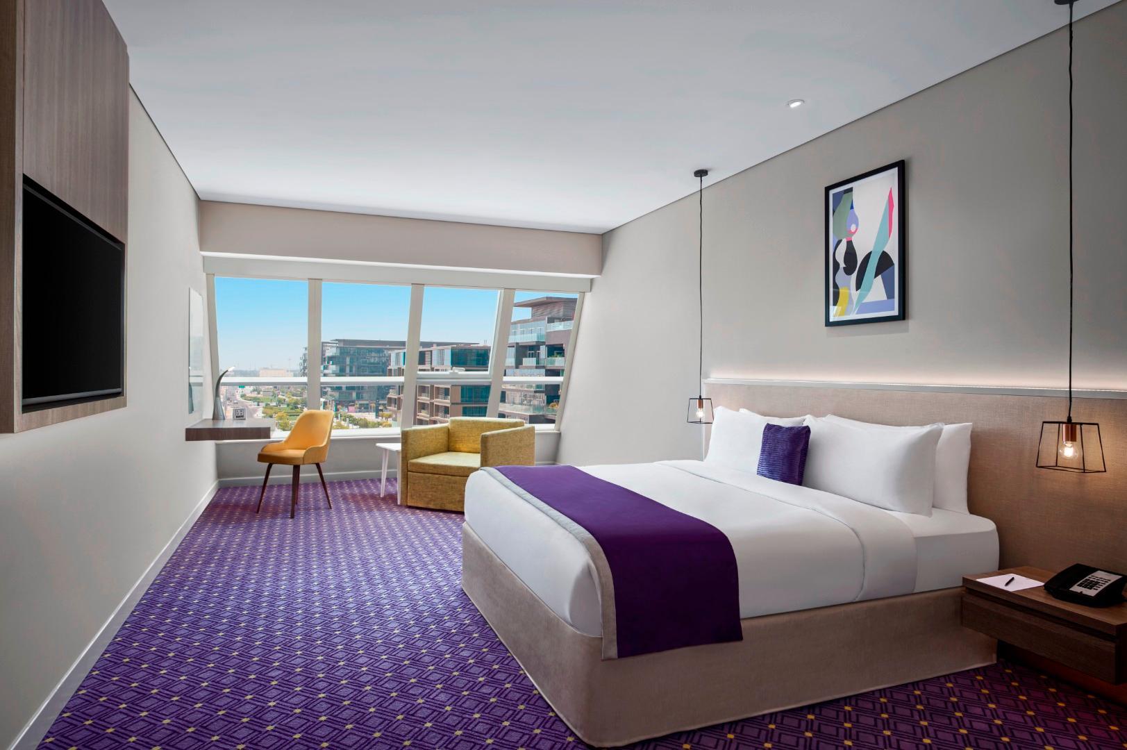 Leva Hotel Mazaya Centre Dubai Esterno foto