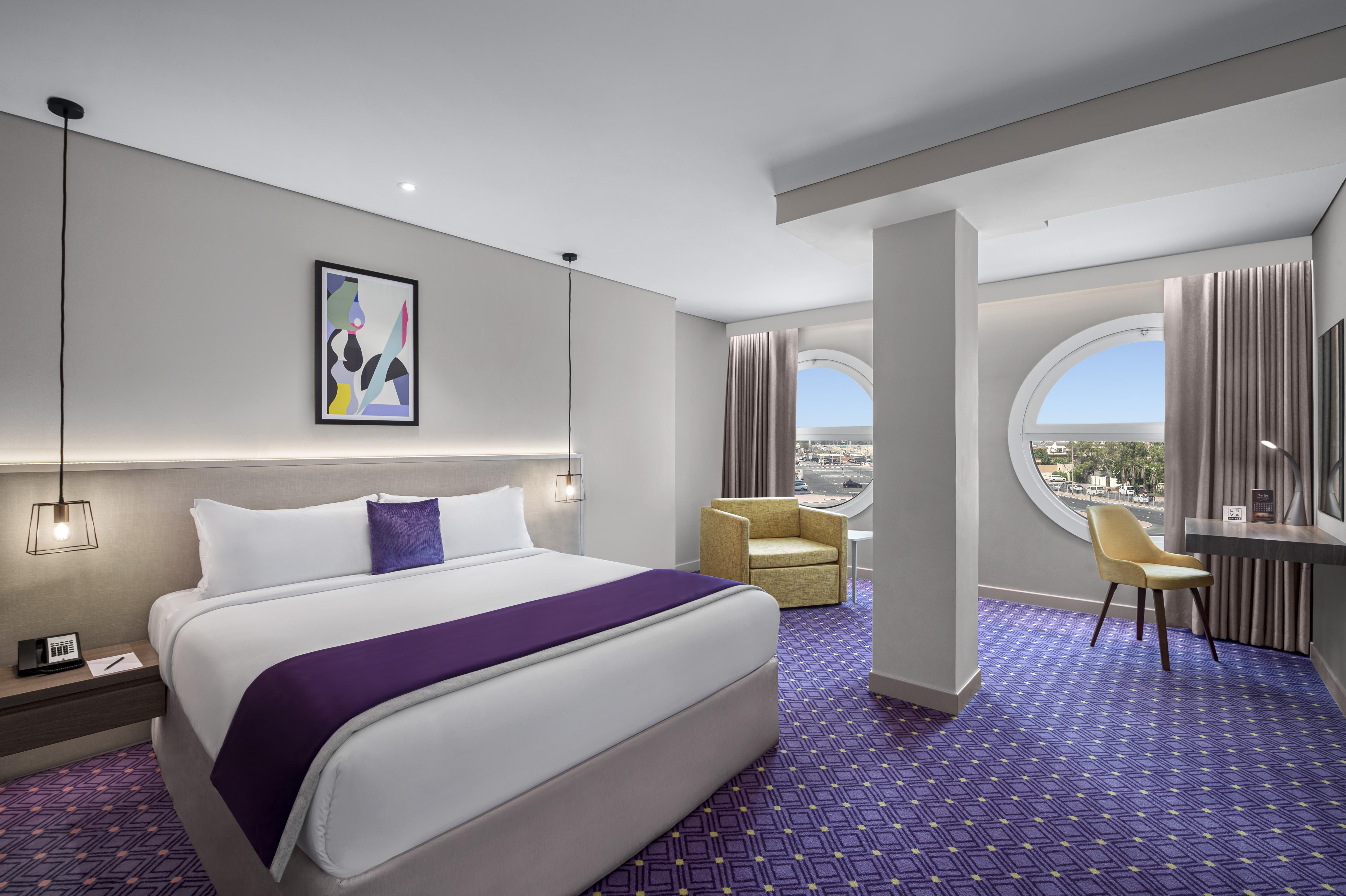 Leva Hotel Mazaya Centre Dubai Esterno foto
