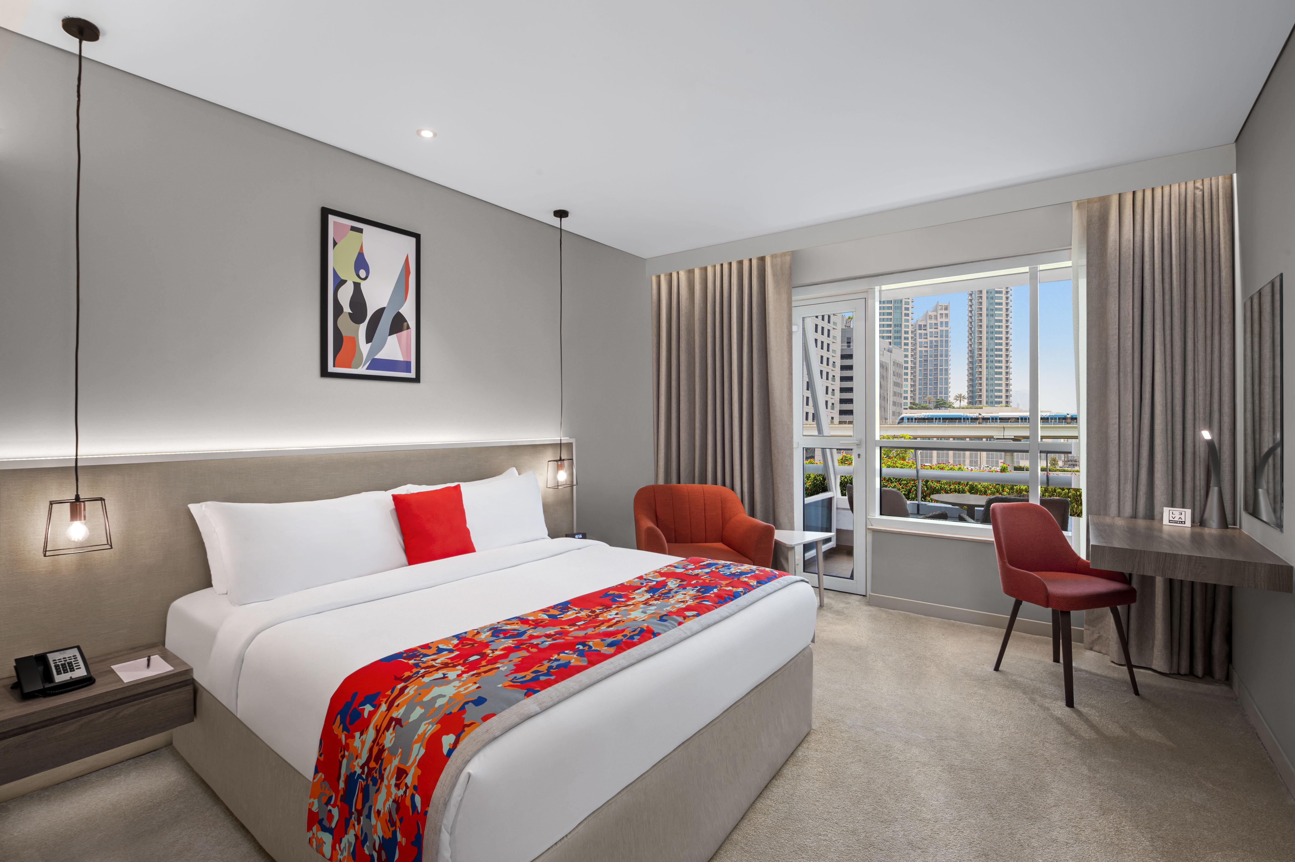 Leva Hotel Mazaya Centre Dubai Esterno foto