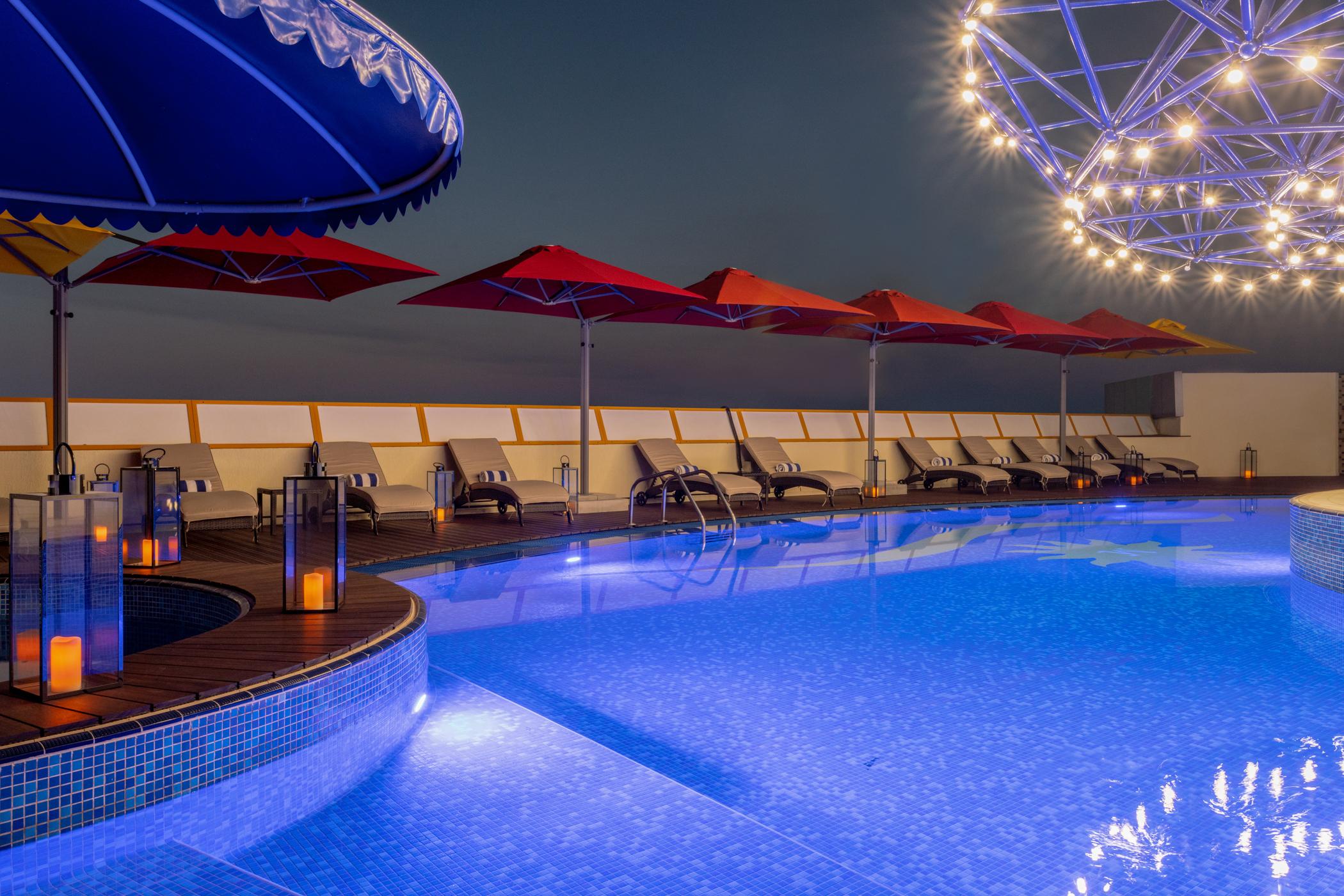 Leva Hotel Mazaya Centre Dubai Esterno foto