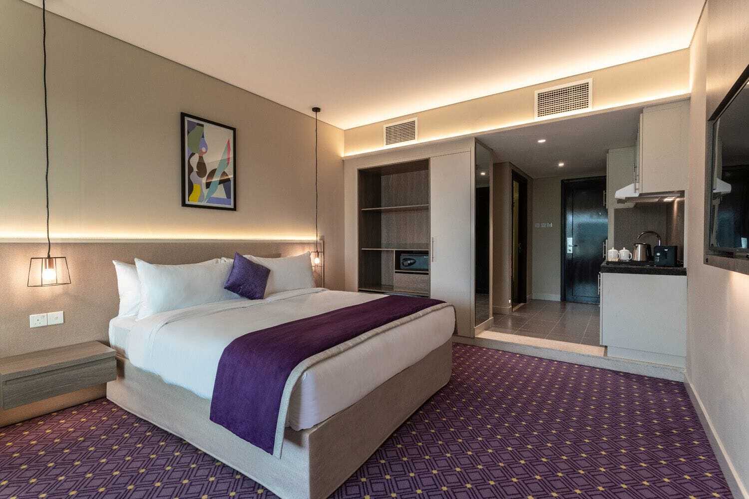 Leva Hotel Mazaya Centre Dubai Esterno foto