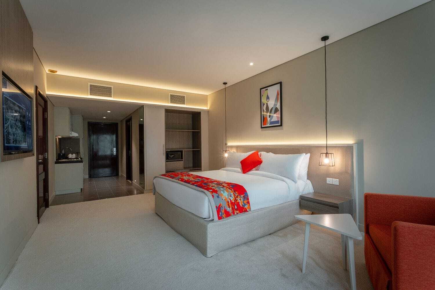 Leva Hotel Mazaya Centre Dubai Esterno foto